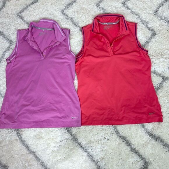 Nike Women's Tank Tops - Red and Purple - Picture 6 of 9